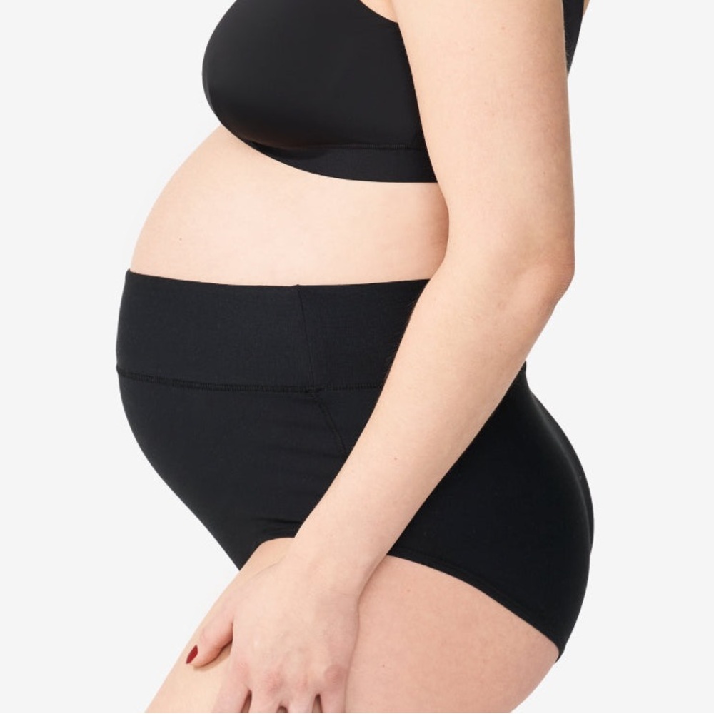 Bodily - All-In Panty - maternity-to-postpartum and C-Section - Large - Black
